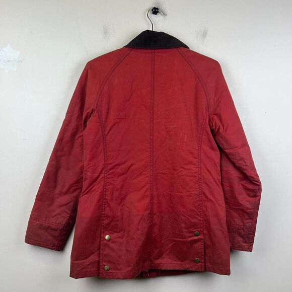 Women’s Barbour Pantone Wax Jacket Size 4 - Picture 2 of 8